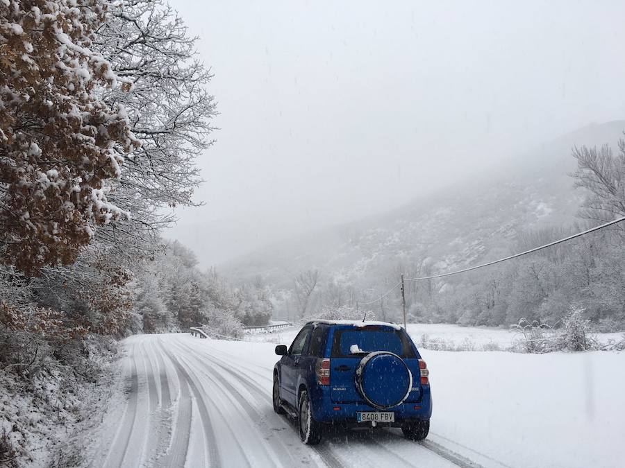 Nieva en la provincia