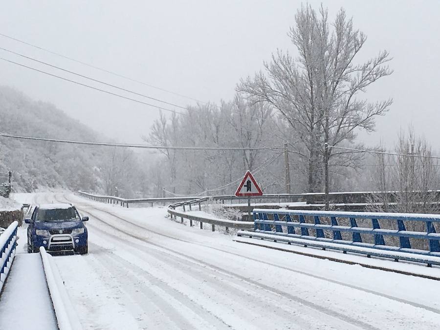 Nieva en la provincia