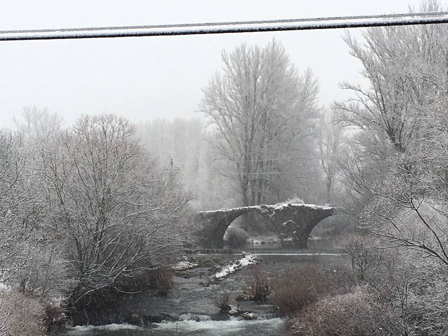 Nieva en la provincia