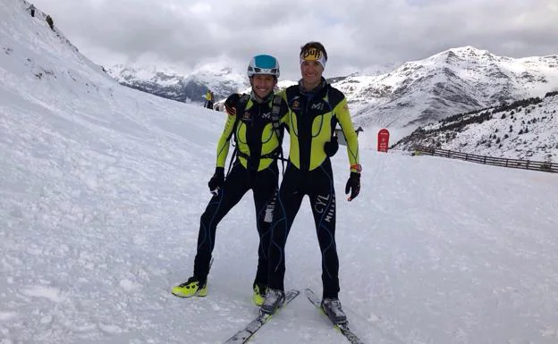 Manuel Merillas, noveno en el Campeonato de España de Skimo