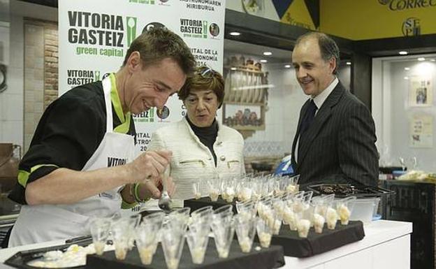 Imagen principal - Varios de los actos de la Capital Gastronómica de 2014.