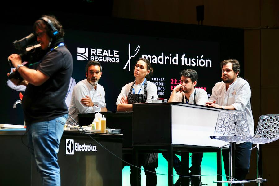 Varios de los chefs que participan en la interpretación moderna de la cocina del pescado.