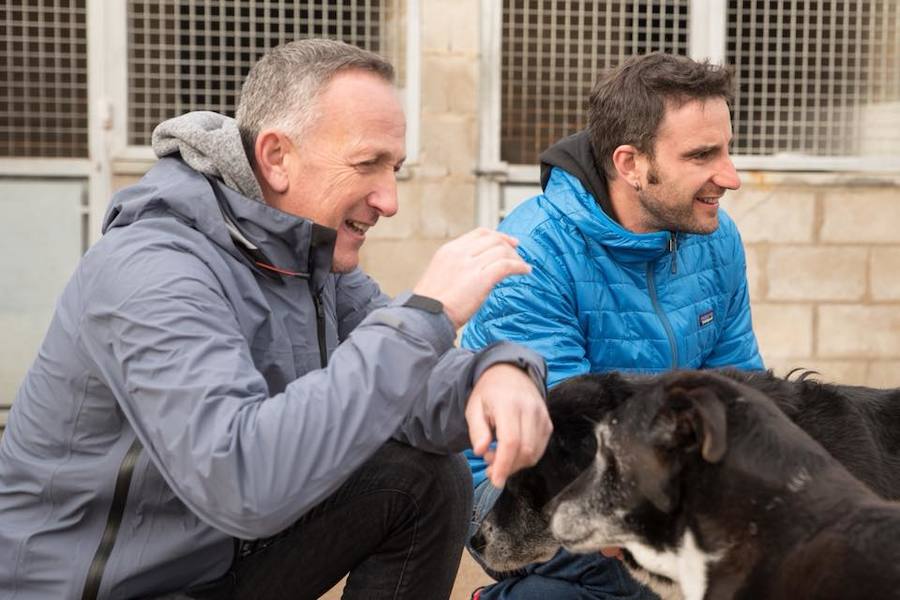 Dani Rovira visita la Protectora de León