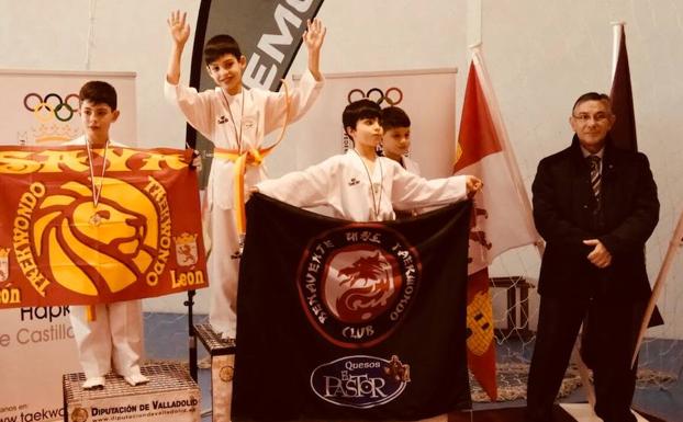 El Club Saya 'los Blancos' logra 20 medallas en el Autonómico de taekwondo