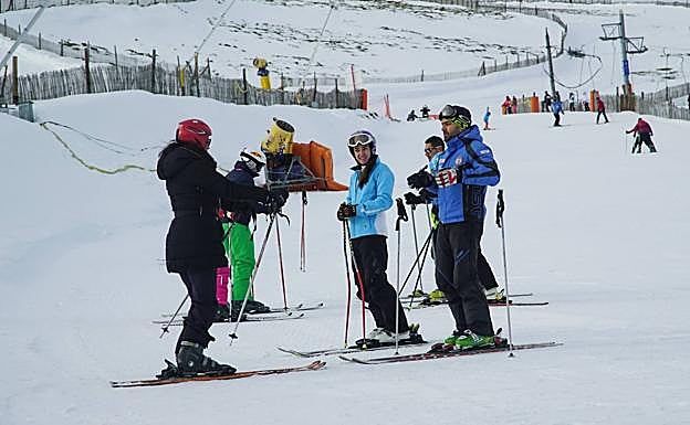 La estación de Sierra de Béjar-La Covatilla, en una imagen reciente
