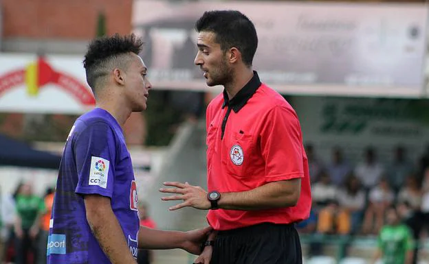 Reyes Cristín, durante un partido.