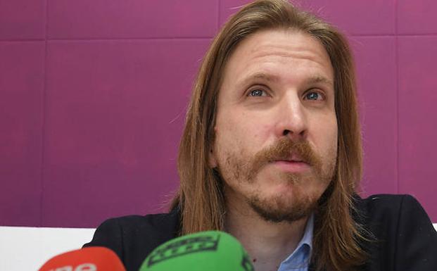 Pablo Fernández, líder autonómico de Podemos.