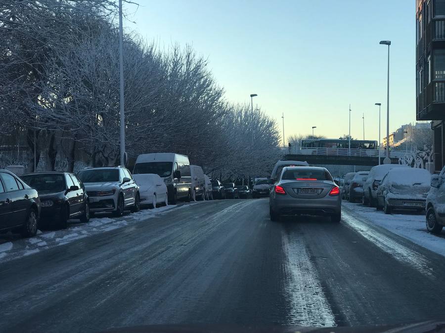 La nieve colapsa León