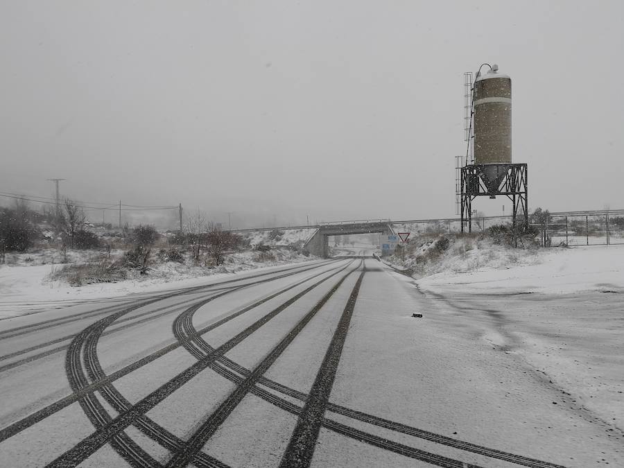 Nieve en Salamanca.