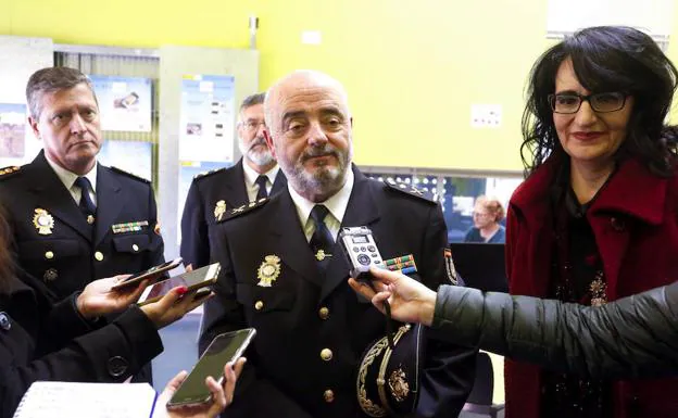 El jefe superior de Policía en Castilla y León, Jorge Zurita Bayona. 
