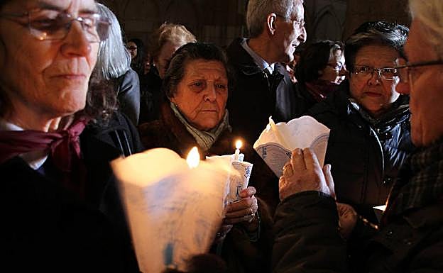 Procesión de las antorchas.