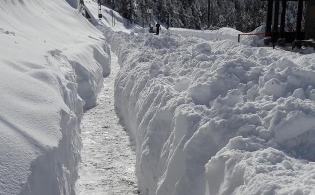 En Vall de Nuria no se recuerda nada similar a lo vivido en este inicio de febrero