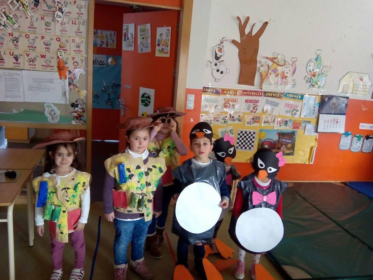 Los escolares de la provincia de Palencia disfrutan del carnaval