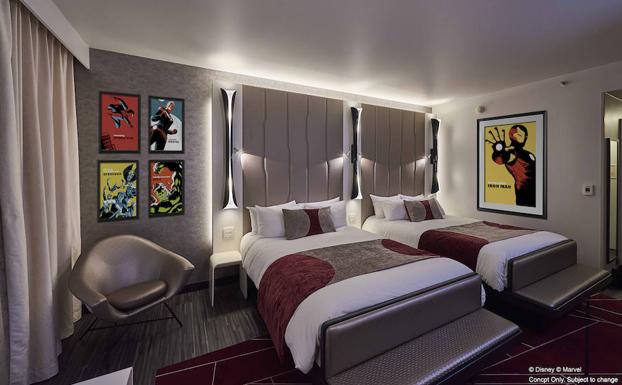 Disney’s Hotel New York – The Art of Marvel. 