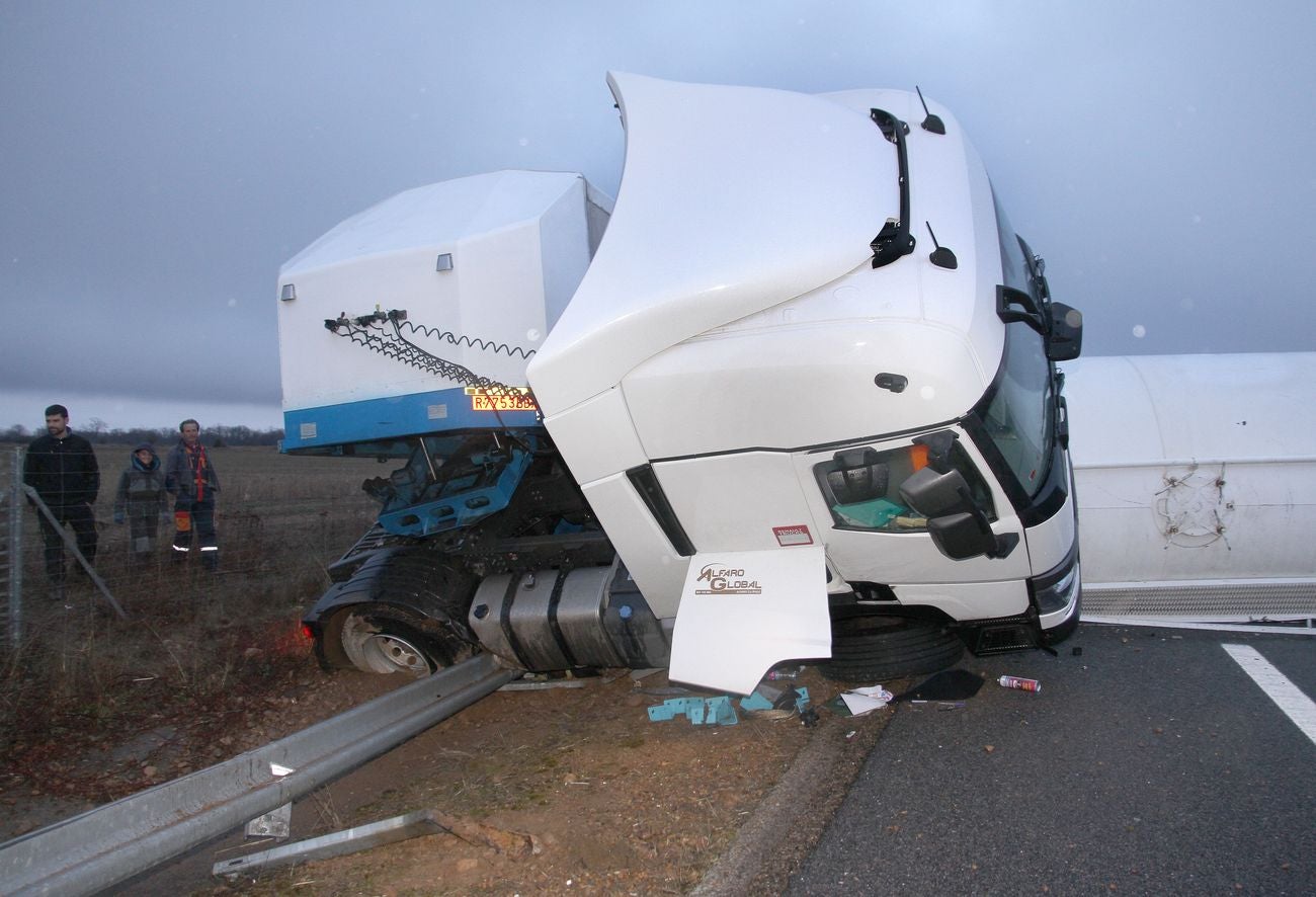 Accidente en la León-Burgos