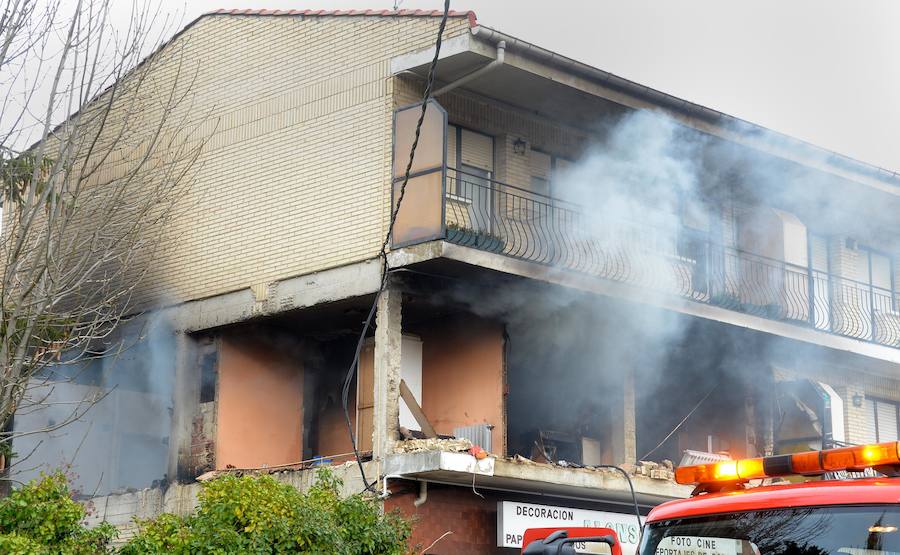 Explosión con cuatro heridos en una vivienda de Villasana de Mena