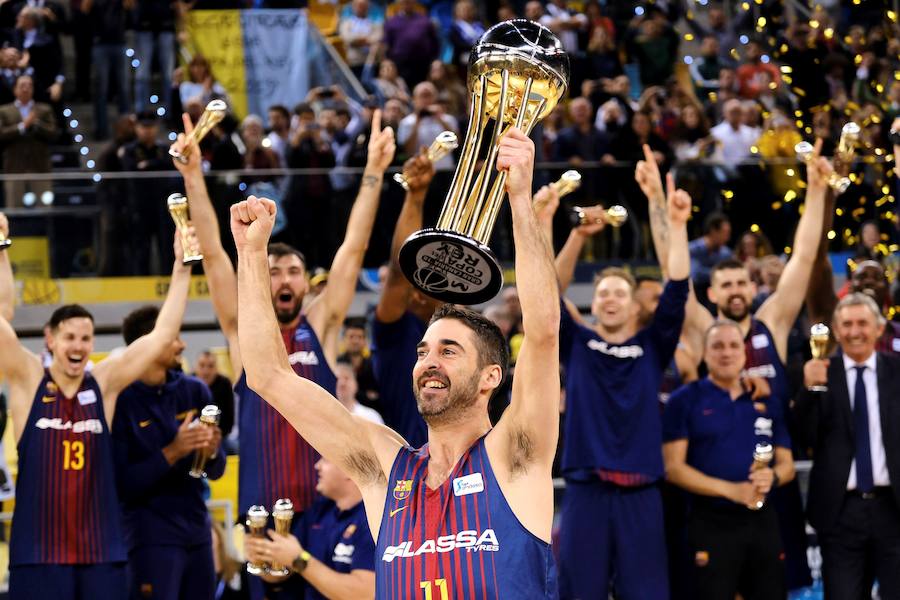 El Barcelona Lassa rompió la hegemonía del Real Madrid en la Copa del Rey, que acumulaba cuatro títulos consecutivos, con un marcador de 92-90.