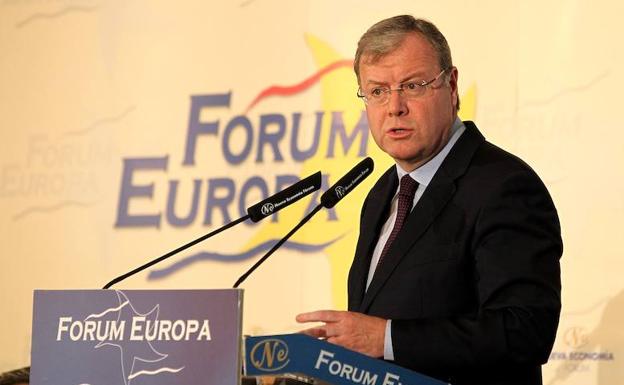 El alcalde de León, Antonio Silván, en el Fórum Europa de Madrid.