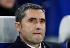 Ernesto Valverde, en Stamford Bridge. 