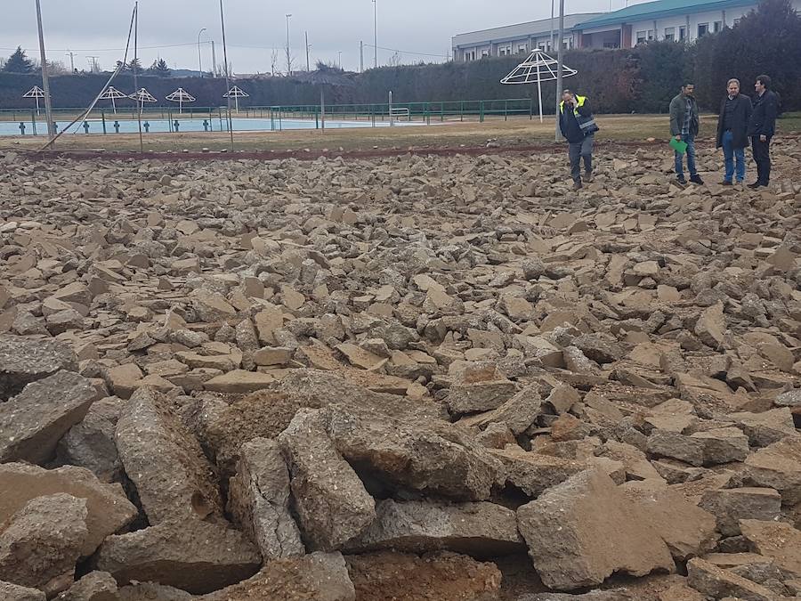 Fotos: Reformas en las piscinas de Villaquilambre