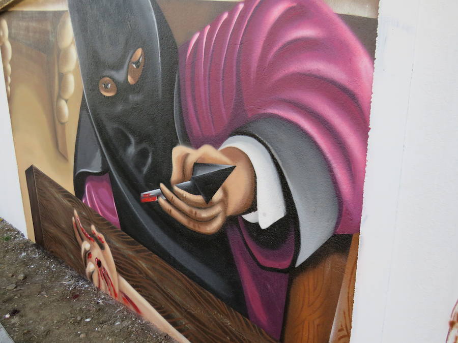 Fotos: La Semana Santa en un mural