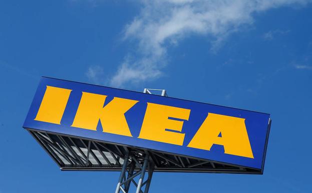 El logo de Ikea.