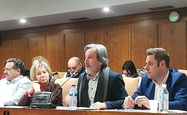 Pleno del Ayuntamiento de Ponferrada donde fue aprobada la propuesta