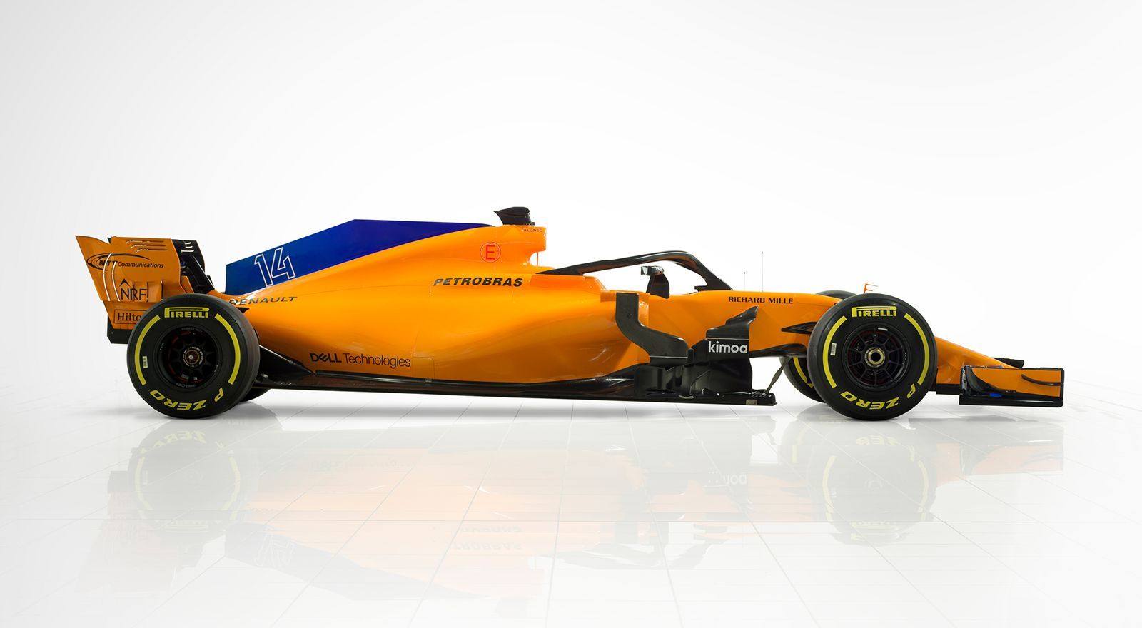 La escudería británica McLaren desveló hoy el MCL33, el monoplaza con el que el español Fernando Alonso y el belga Stoffel Vandoorne disputarán la nueva temporada de Fórmula Uno.