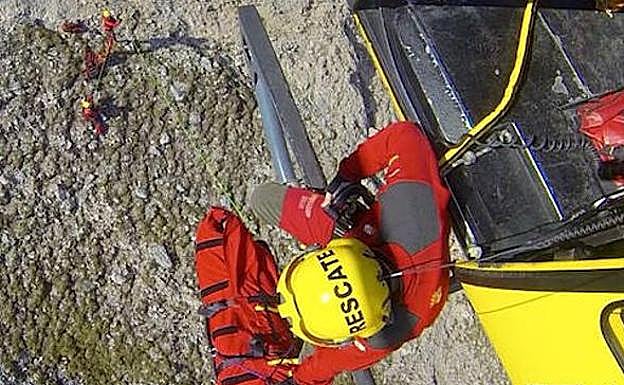 Imagen de archivo del helicóptero del Grupo de Rescate de Protección Civil