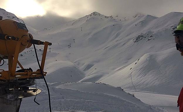 En el centro leridano cuentan con más de dos metros de espesores