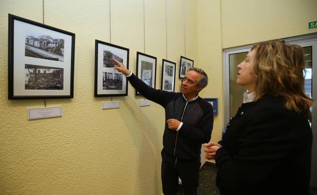 Inauguración de la exposición 'La ciudad del carbón'.