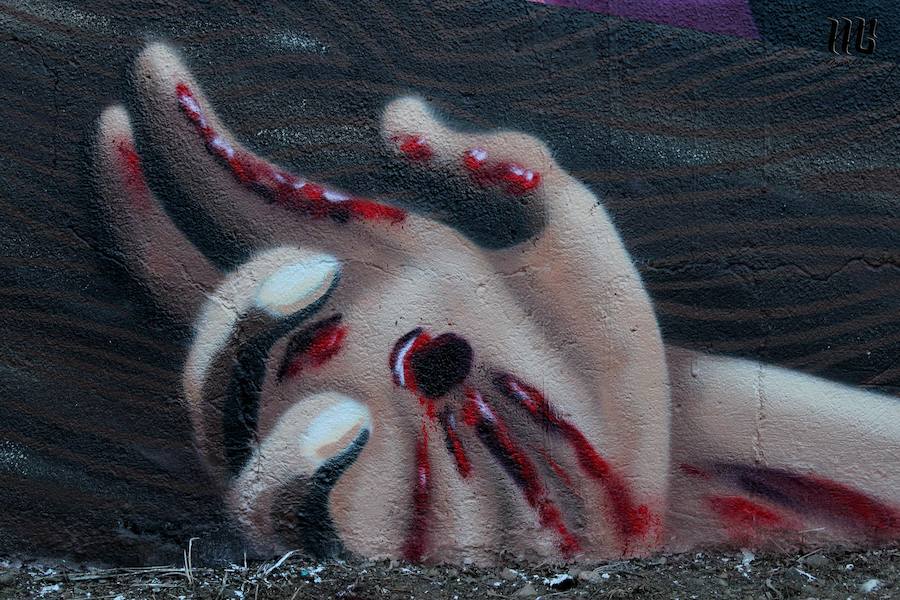 Fotos: Así queda el mural de la pasión