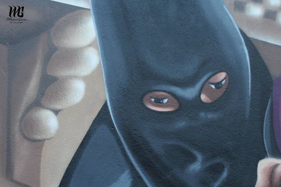 Fotos: Así queda el mural de la pasión