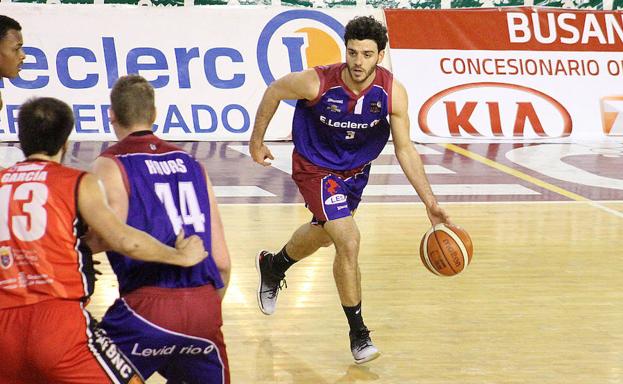 Bouzán, en el partido ante Navarra.