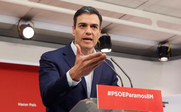 Pedro Sánchez.