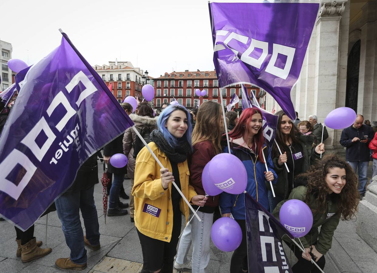 Concentración en Valladolid.