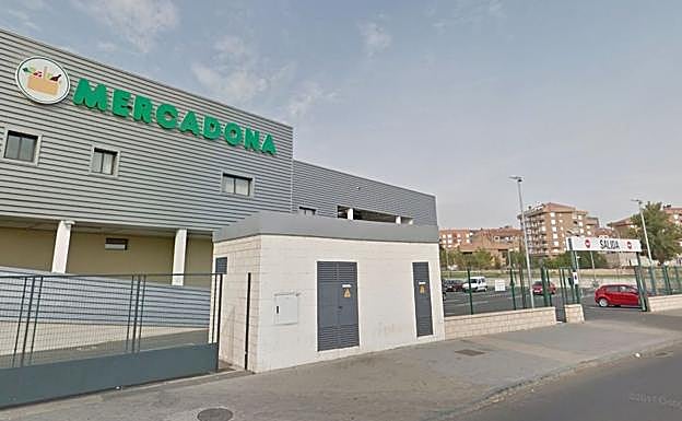 Imagen del súper de Mercadona en la Universidad de León.