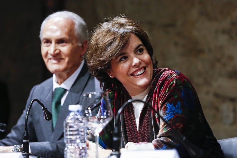 Fotos: Visita de la vicepresidenta del Gobierno a León