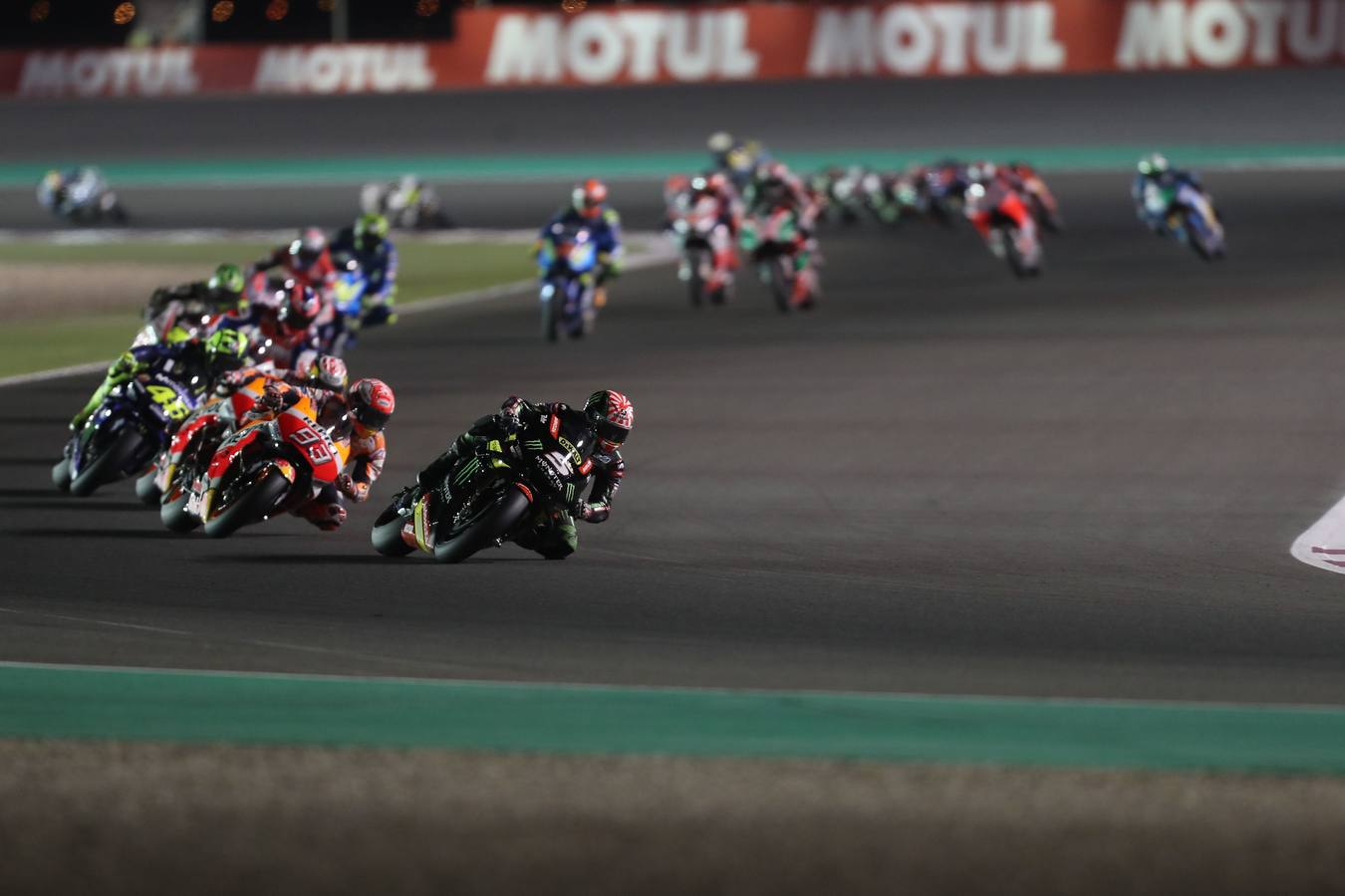 El Mundial de MotoGP ha comenzado con el GP de Catar en el circuito de Losail.