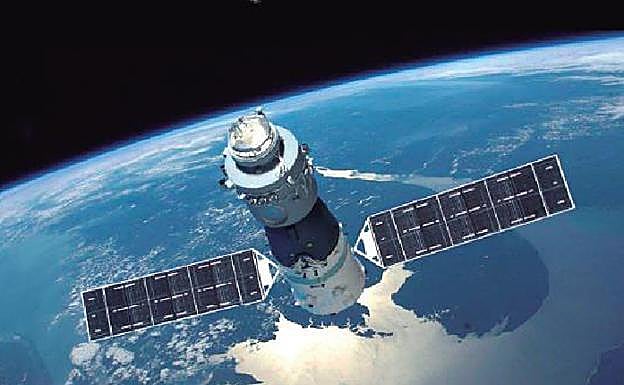 Imagen del satélite chino Tiangong-1.