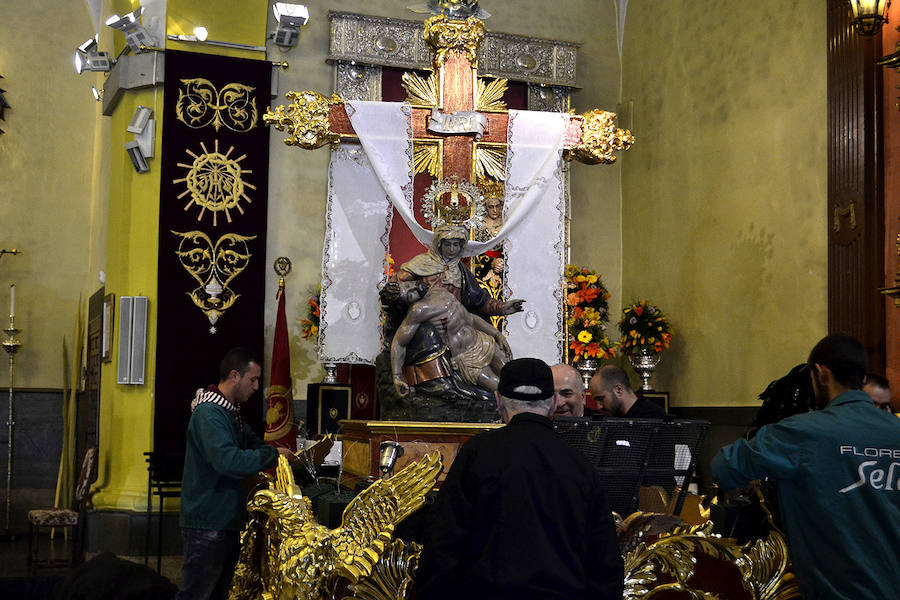 Fotos: Los preparativos de La Pasión