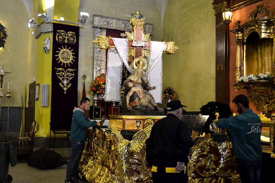 Fotos: Los preparativos de La Pasión