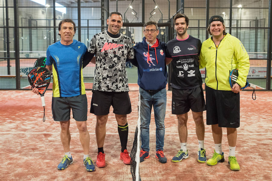 Las mejores imágenes del Torneo Leonoticias de pádel celebrado durante el fin de semana en las instalaciones de Pádel Park