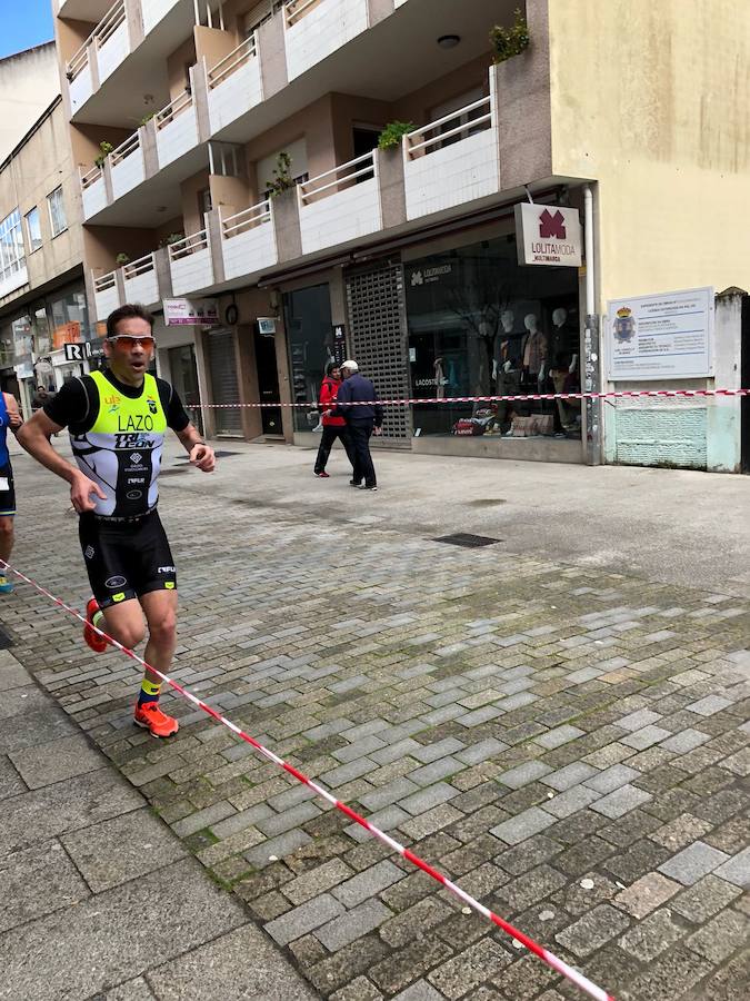 Fotos: El TriLeón, en Boiro