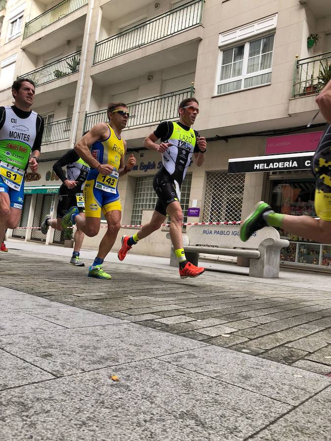 Fotos: El TriLeón, en Boiro