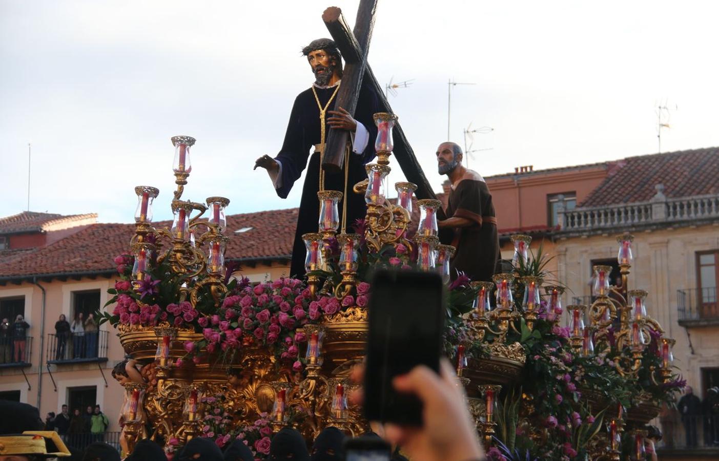 Fotos: Acto del Encuentro en la Plaza Mayor de León