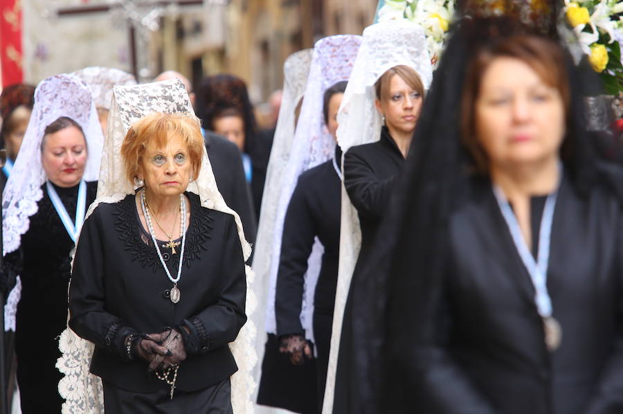 Fotos: Procesión de Domingo de Resurrección en Ponferrada
