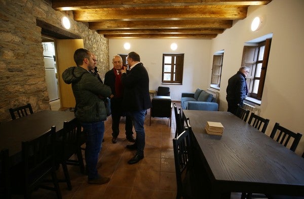 Fotos: Inaguración del primer albergue del Camino de Invierno en Villavieja