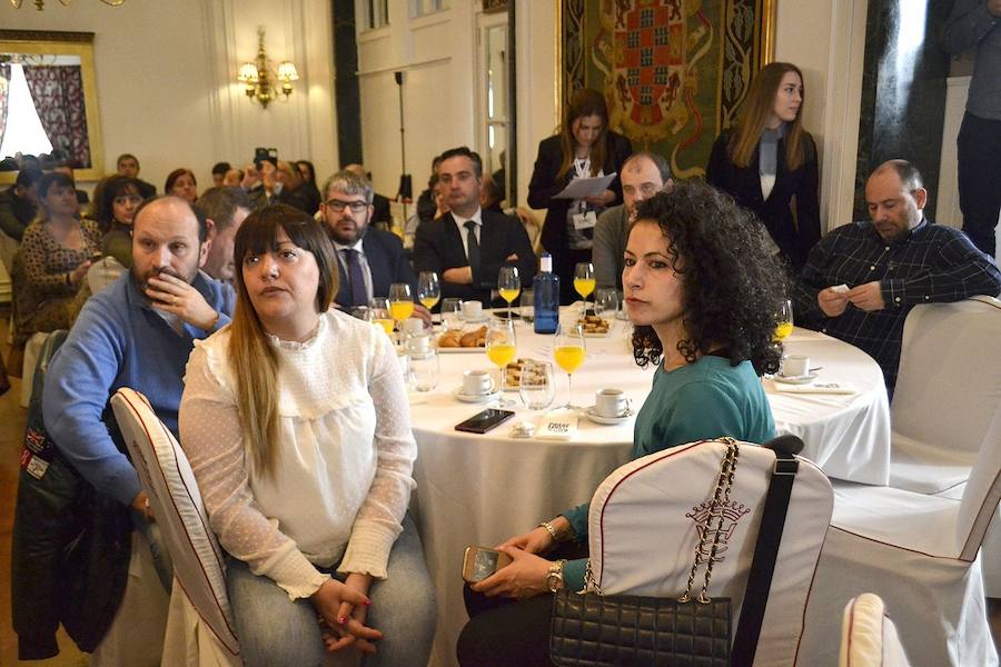 Raquel Carbajo (Hosteleón), Elena Flórez Rodriguez (Condesa 10 Asesores), David García Rodríguez (Transpamar), Pablo Lorezo Vidal (Altradime), Fernando Perez Gómez (Caja Rural),Javier Baza Garzón (Caja Rural), Alfredo García Fernández (Garolesa), José Luis Prieto Conde (R. Asesores).