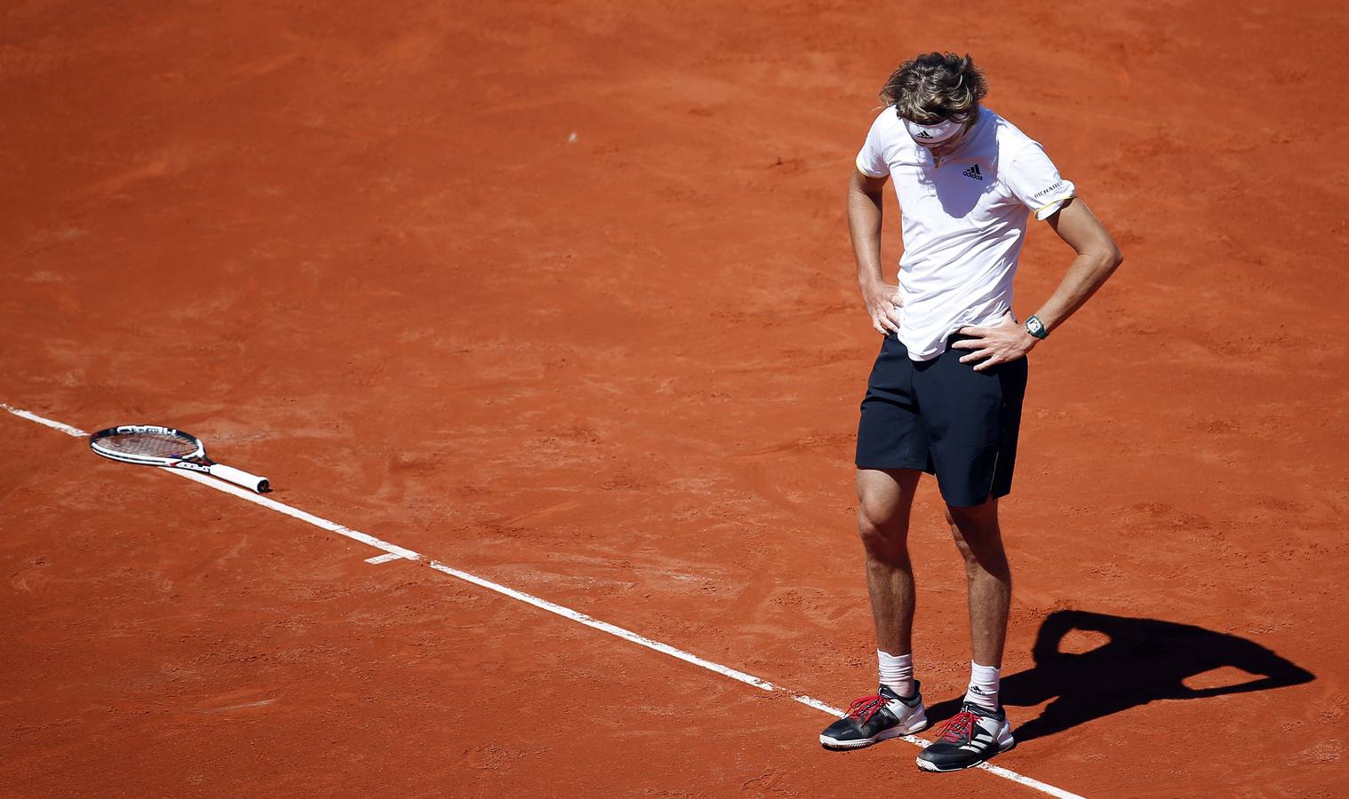 Rafael Nadal, número 1 mundial, disputó el cuareto partido de la elminatoria entre España y Alemania ante Alexander Zverev.